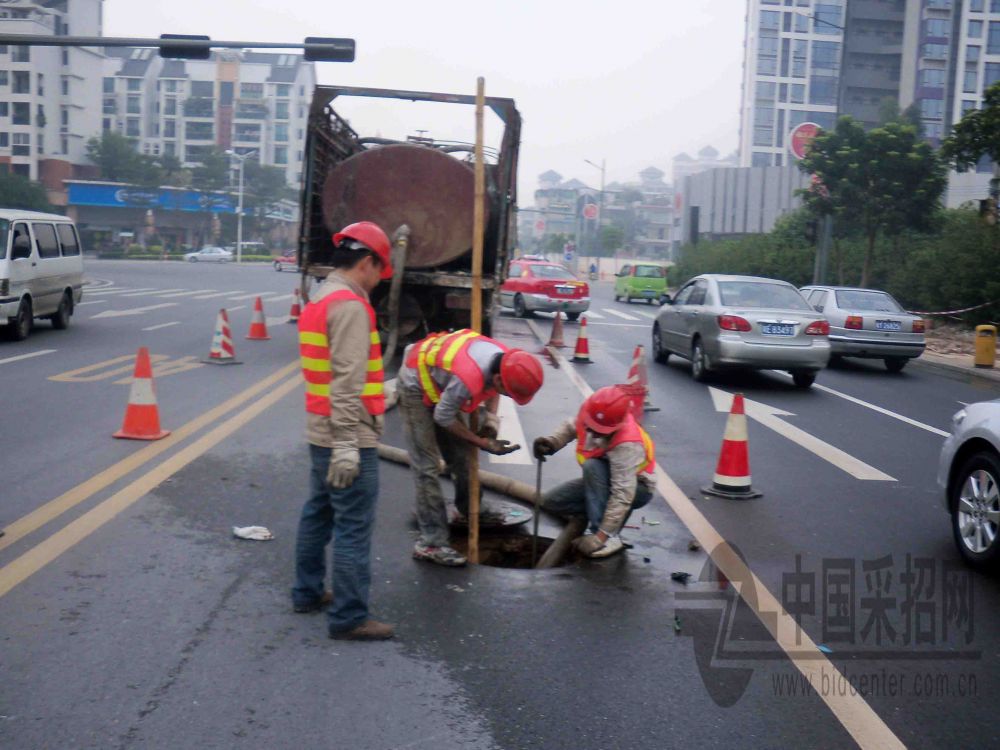 疏通清理下水道 